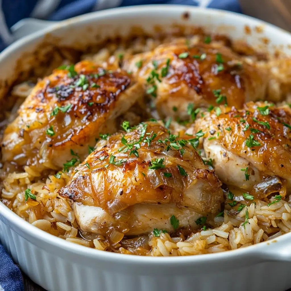 French Onion Chicken and Rice Recipe: 5 Irresistible Reasons to Try It