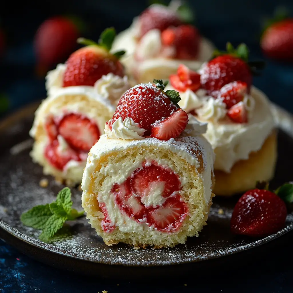 Irresistible Strawberry Shortcake Cheesecake Rolls: 5 Sweet Reasons to Try