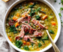 Hearty Slow Cooker Ham and Lentil Soup Recipe