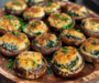 Irresistible Air Fryer Creamy Spinach Stuffed Mushrooms