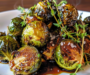 Savory Air Fryer Balsamic Glazed Brussels Sprouts