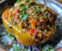 Vegan Air Fryer Stuffed Bell Peppers for a Healthy Meal